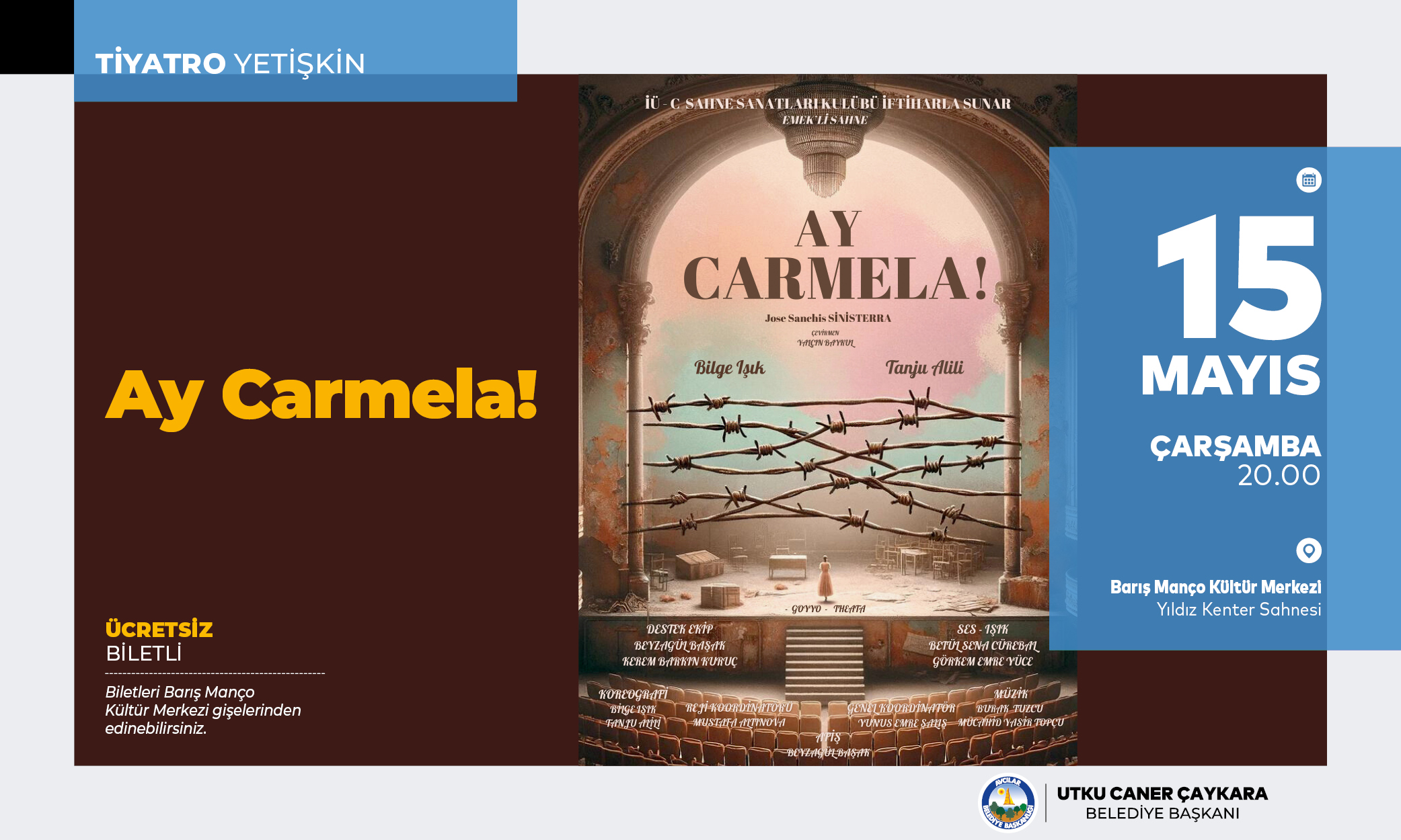 Ay Carmela! - tiyatro yetişkin