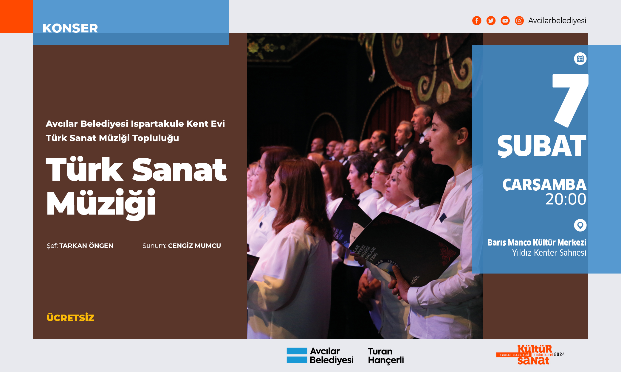 Ispartakule Kent Evi Türk Sanat Müziği Topluluğu Türk Sanat Müziği Konseri