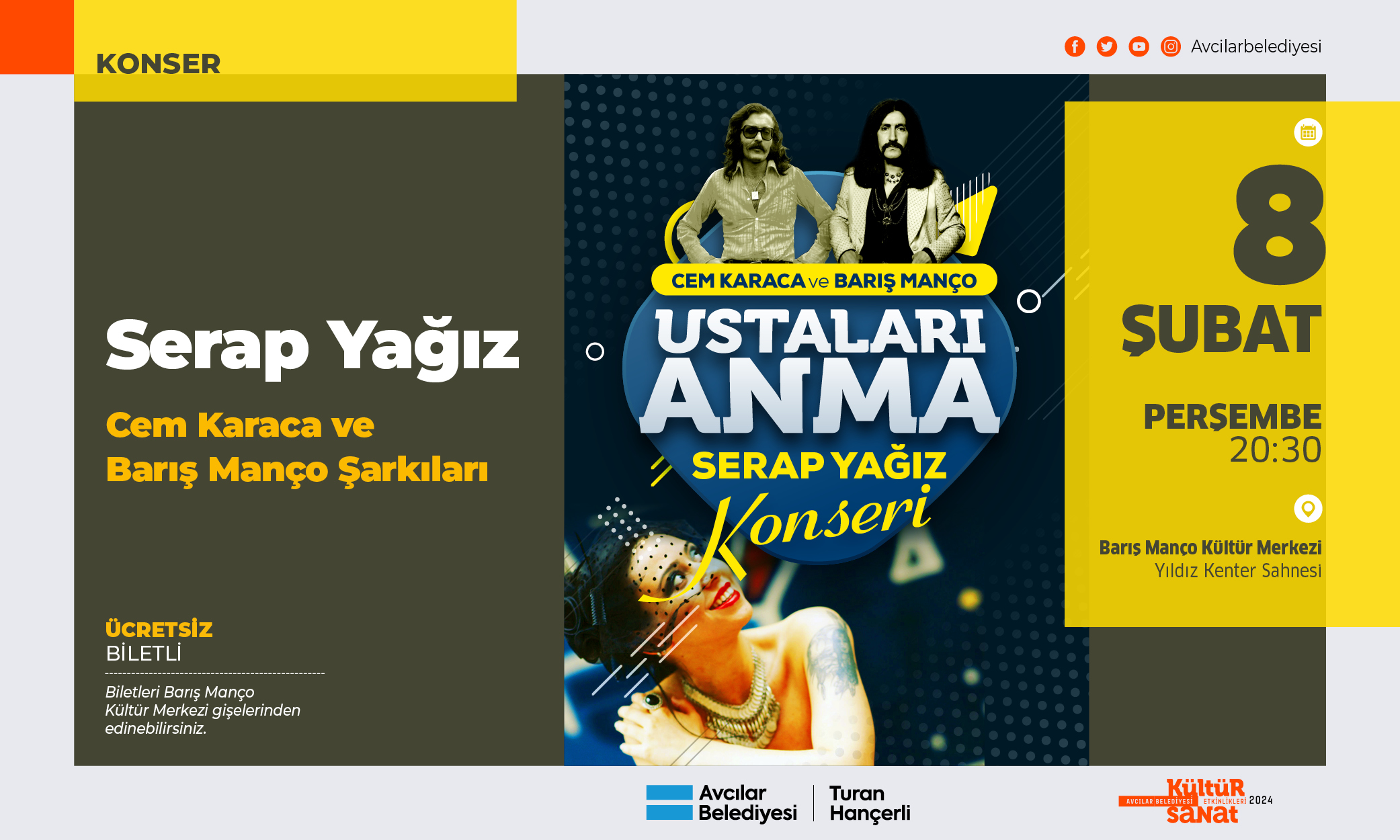 Serap Yağız - Cem Karaca ve Barış Manço Şarkıları (konser)