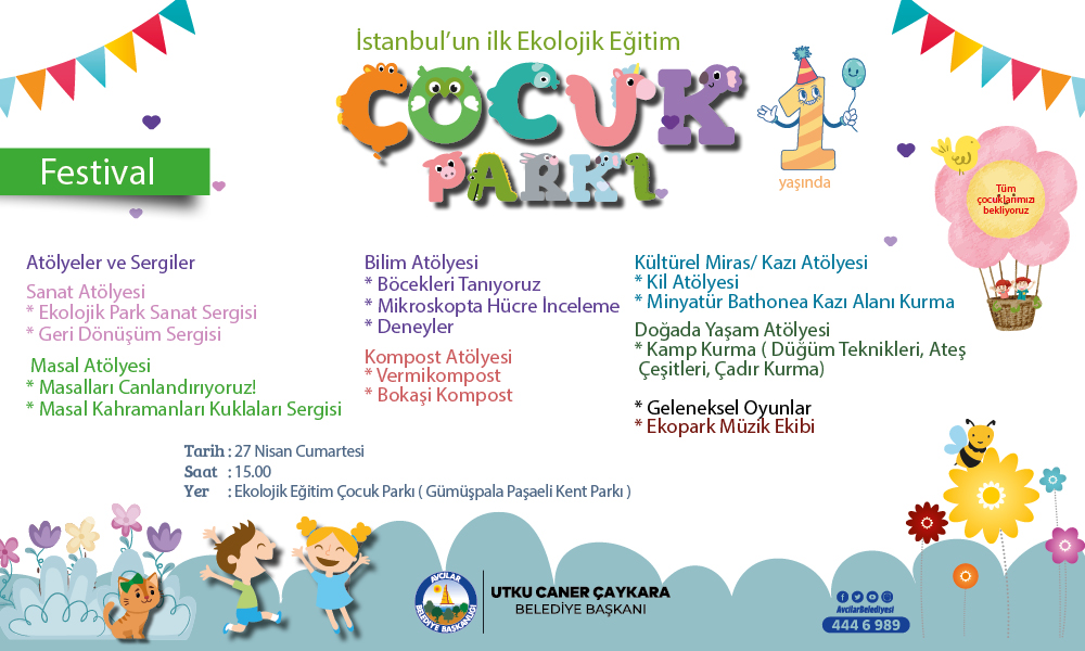İstanbul'un İlk Ekolojik Eğitim ÇOCUK PARKI- (Festival)