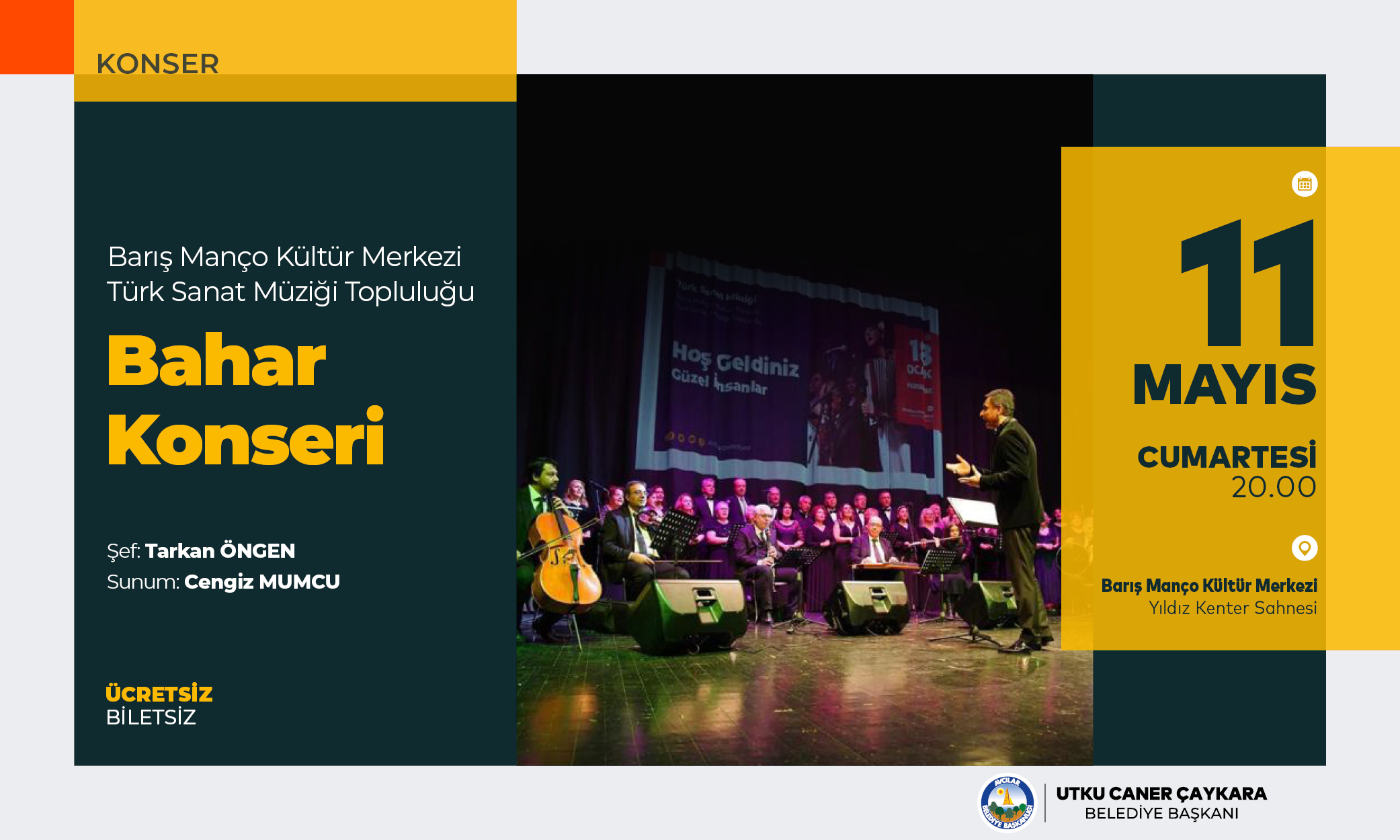 Barış Manço Kültür Merkezi Türk Sanat Topluluğu - Bahar Konseri