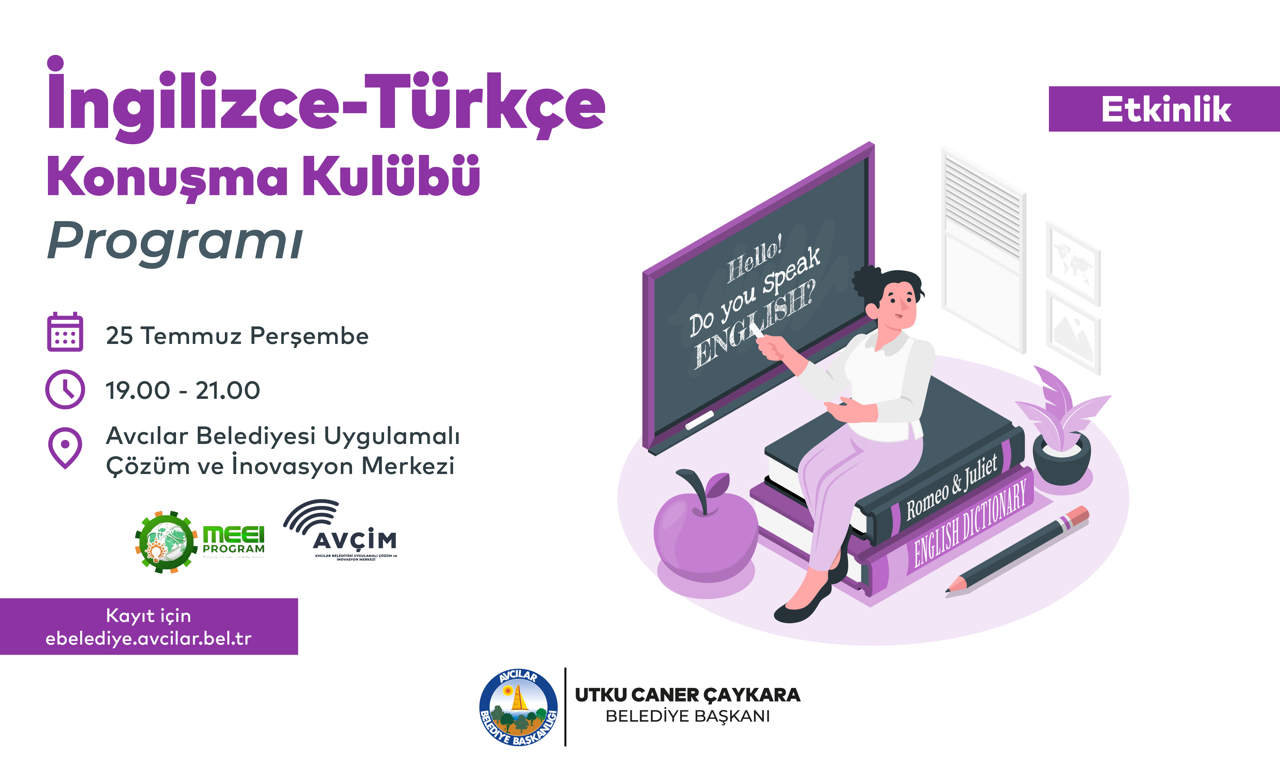 İngilize- Türkçe  Konuşma Kulübü Programı (Etkinlik )