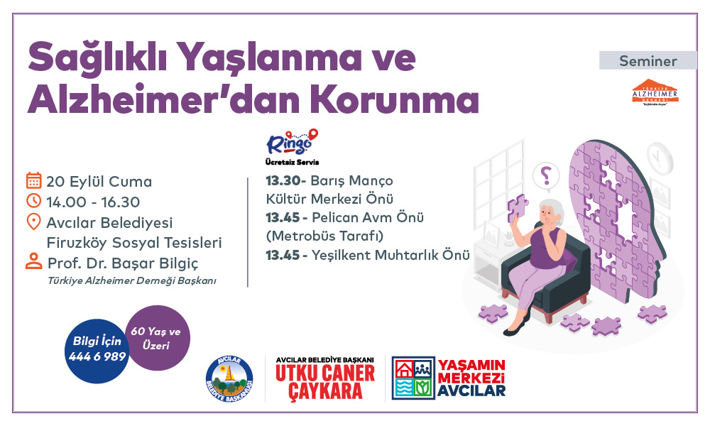 Sağlıklı Yaşlanma ve Alzheimer'dan Korunma (seminer)