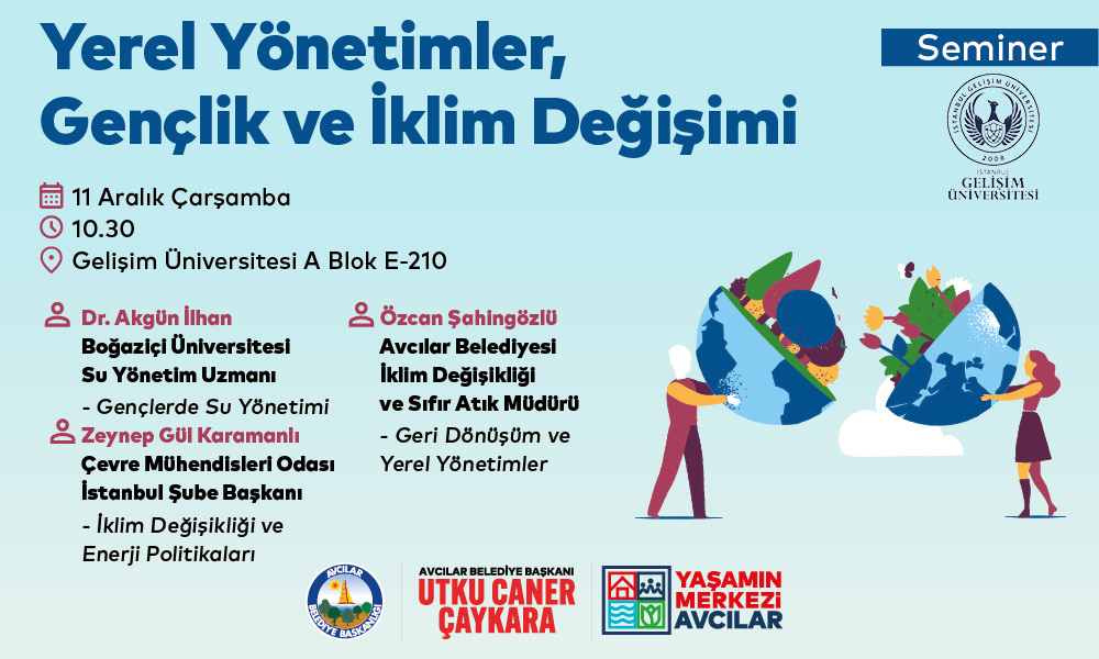 YEREL YÖNETİMLER GENÇLİK VE İKLİM DEĞİŞİMİ (SEMİNER)