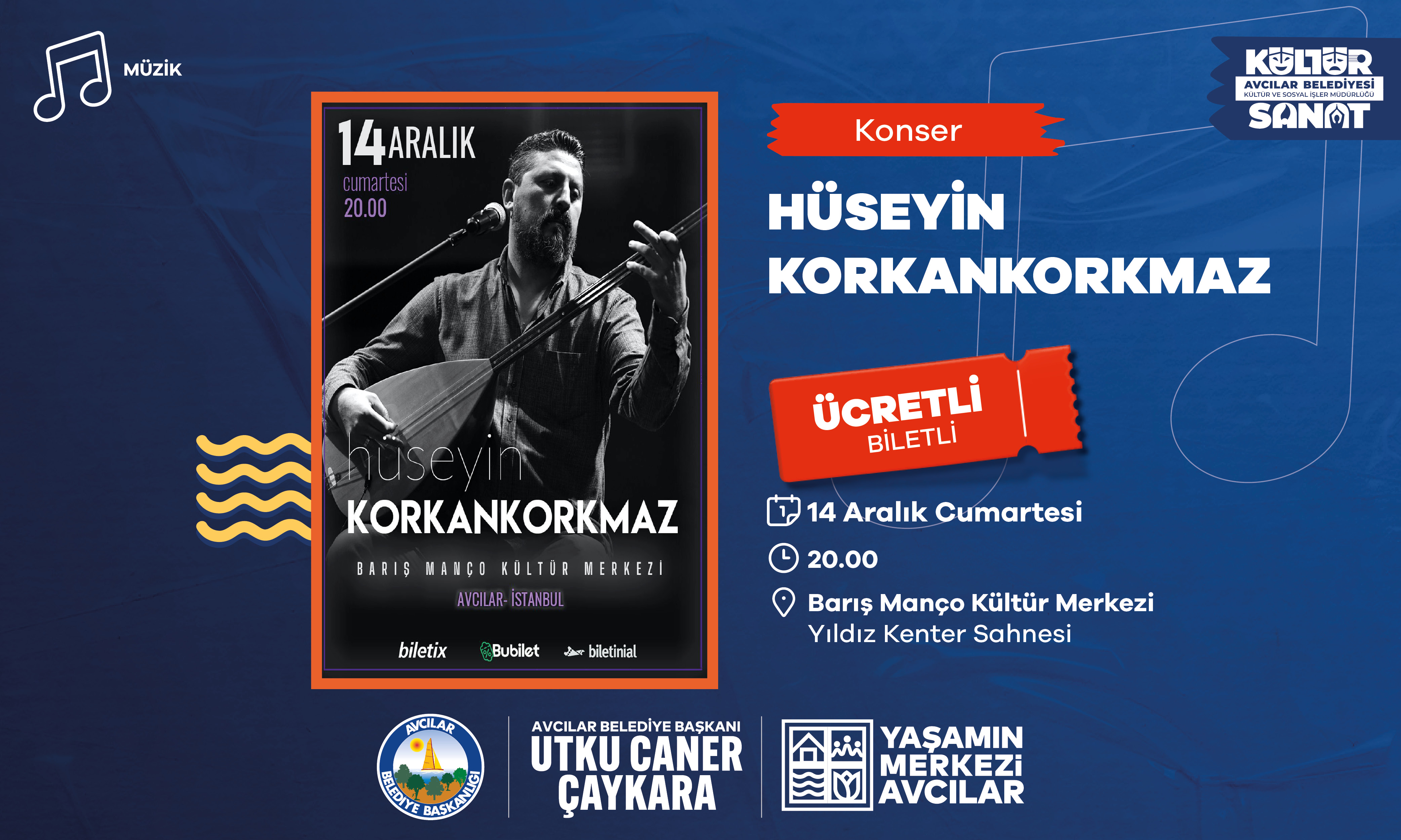 HÜSEYİN KORKANKORKMAZ (KONSER)