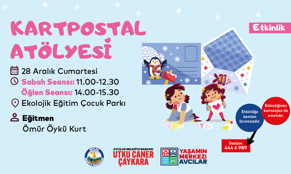 KARTPOSTAL ATÖLYESİ (ETKİNLİK)