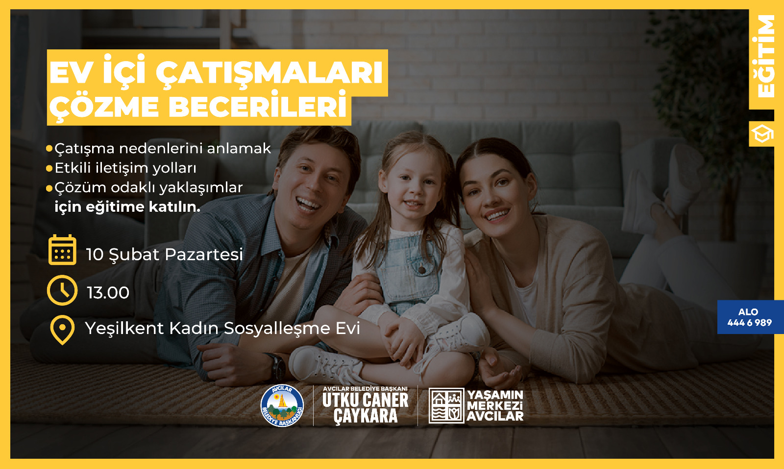 EV İÇİ ÇATIŞMALARI ÇÖZME BECERİLERİ (EĞİTİM)