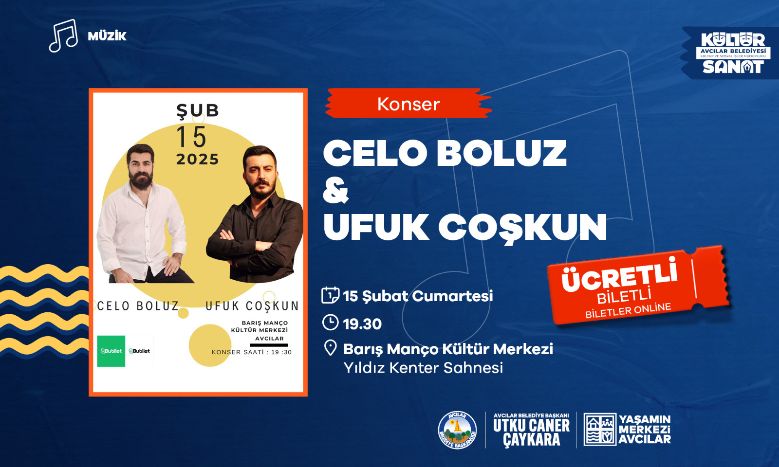 CELO BOLUZ & UFUK COŞKUN (KONSER)