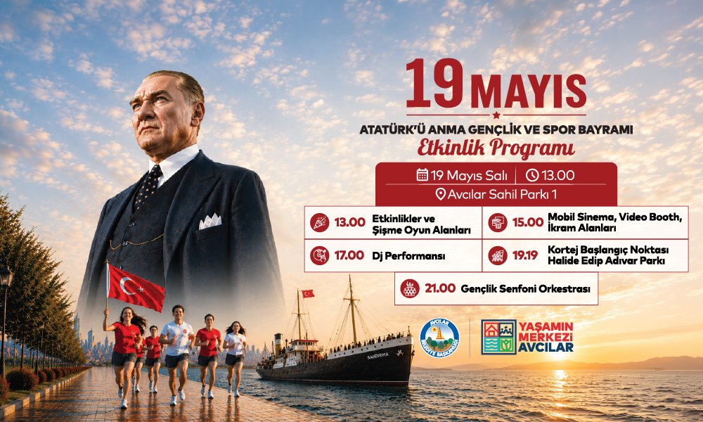 19 Mayıs Atatürk'ü Anma Gençlik ve Spor Bayramı