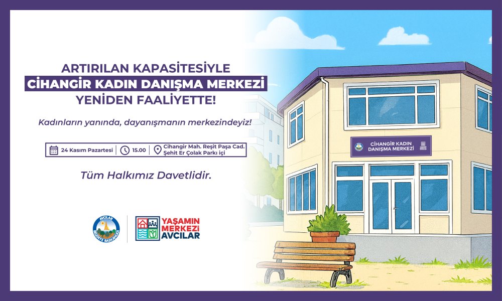 Cihangir Kadın Danışma Merkezi Faaliyette