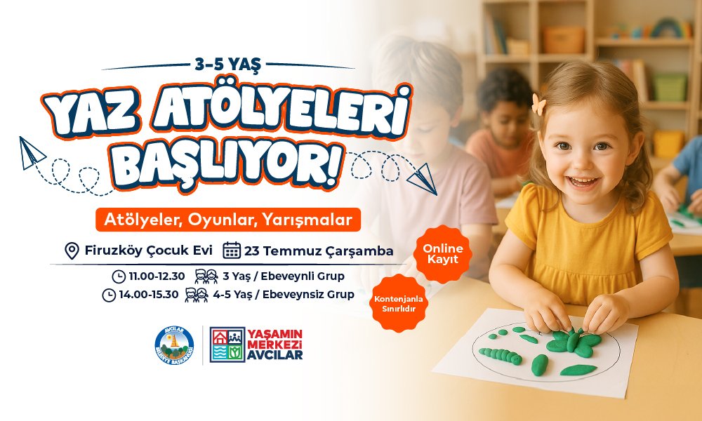 Çocuk Yaz Atölyelerii