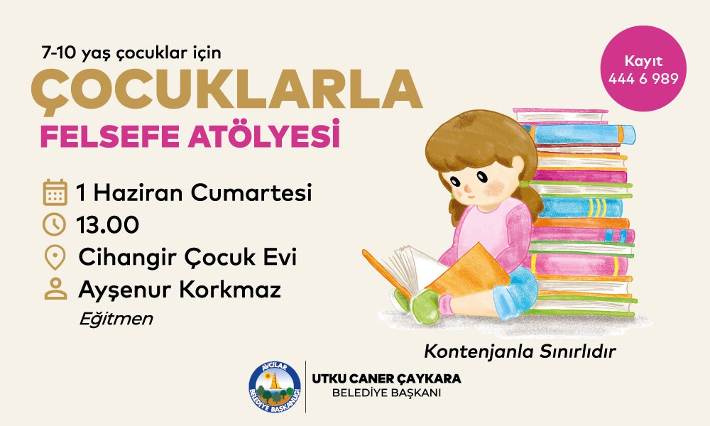 Çocuklarla Felsefe Atölyesi (7-10 Yaş Çocuklar İçin)