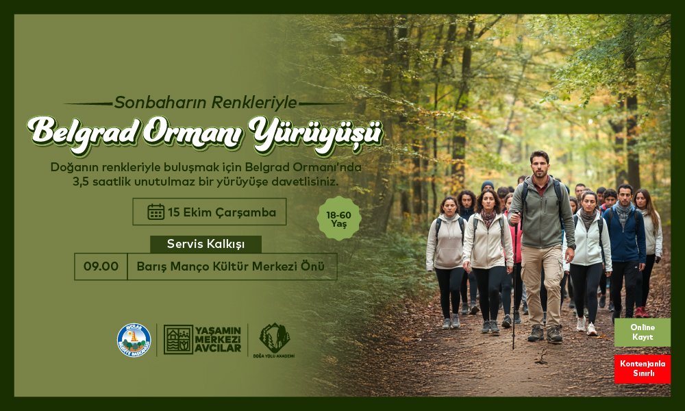 Doğa Yürüyüşü Belgrad Ormanı