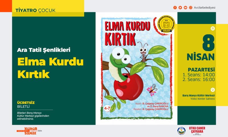 Elma Kurdu Kırtık (Tiyatro Çocuk)