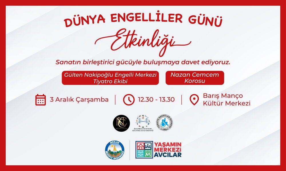 Engelliler Günü Etkinliği
