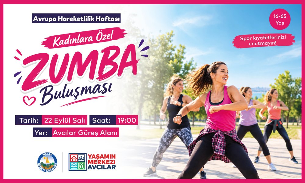 Kadınlara Özel Zumba Buluşması