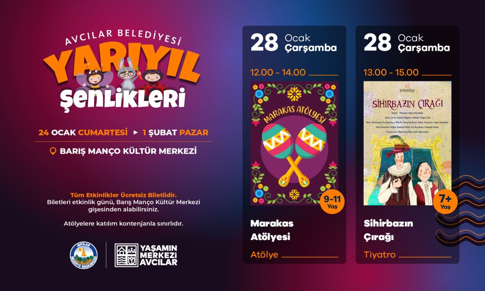 Marakas Atölyesi ve Sihirbazın Çırağı