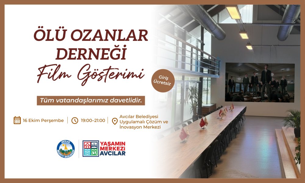 Ölü Ozanlar Derneği Film Gösterimi