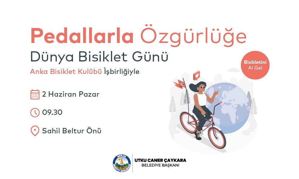 Pedallarla Özgürlük Dünya Bisiklet Günü