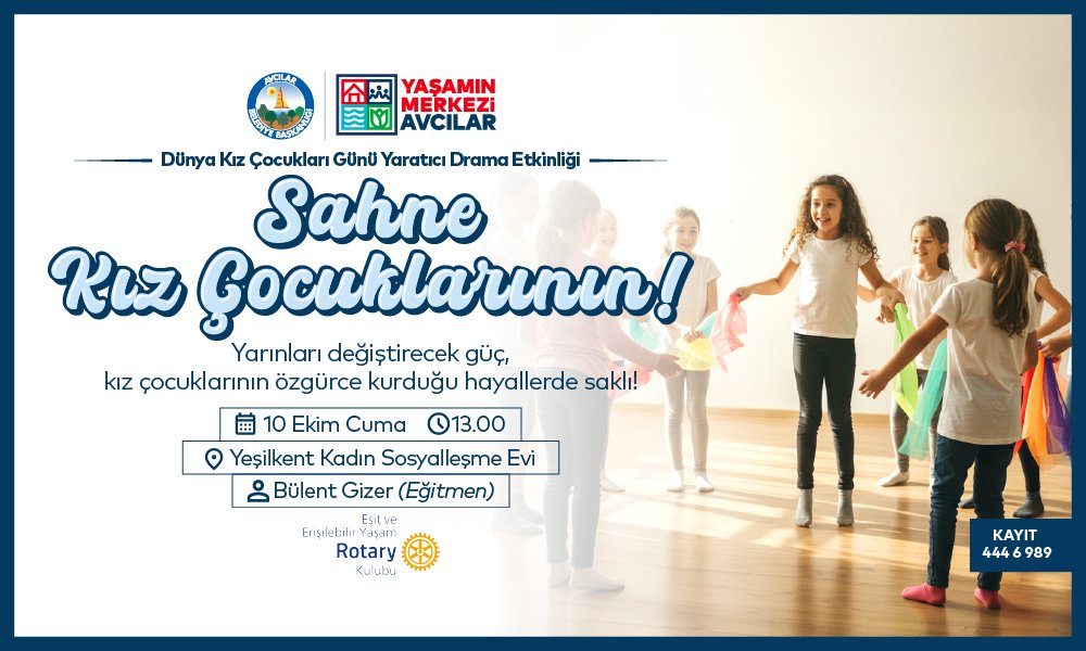 Sahne Kız Çocuklarının