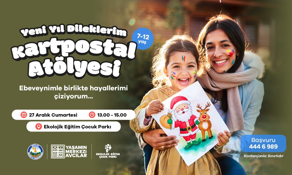 Yılbaşı Kartpostal Atölyesi