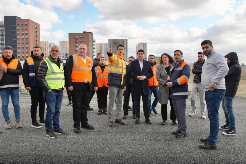 Avcılar’ın İlk Bisiklet Yolu Tahtakale’de Yapılıyor