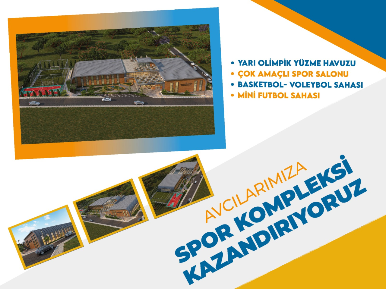 Avcılarımıza Spor Kompleksi Kazandırıyoruz