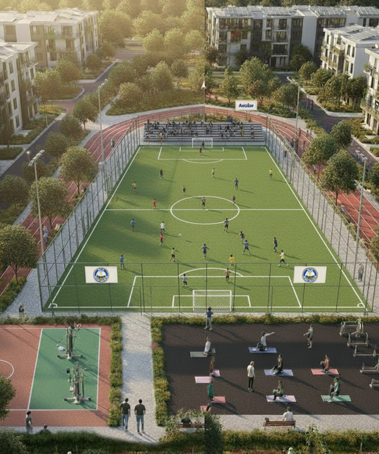 Halı Saha Yapımı Ambarlı Mahallesi